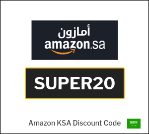Amazon KSA Coupon SUPER20