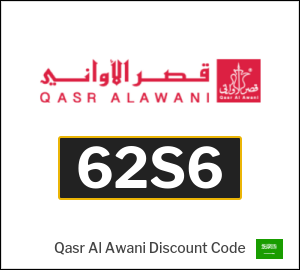 Qasr Al Awani Coupon 62S6