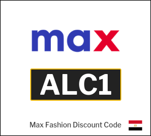 Max Fashion Coupon ALC1