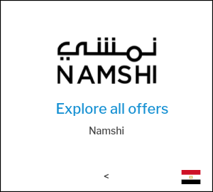 100% Active Namshi Discount Codes & Coupons Egypt - 2026