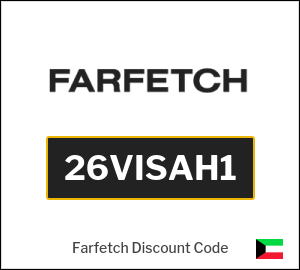 Farfetch Voucher Code Kuwait (26VISAH1)