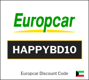 Europcar Coupon HAPPYBD10