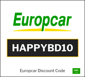 Europcar Coupon HAPPYBD10