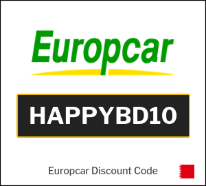 Europcar Coupon HAPPYBD10