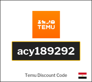 Temu coupon codes 2026 exclusive offers on Temu Egypt