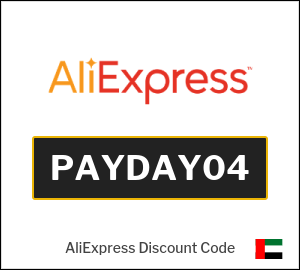 AliExpress Coupon Promo Code (PAYDAY04)