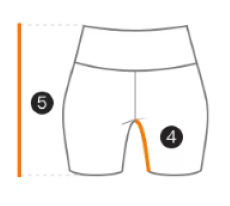 Temu size chart for women’s bottoms